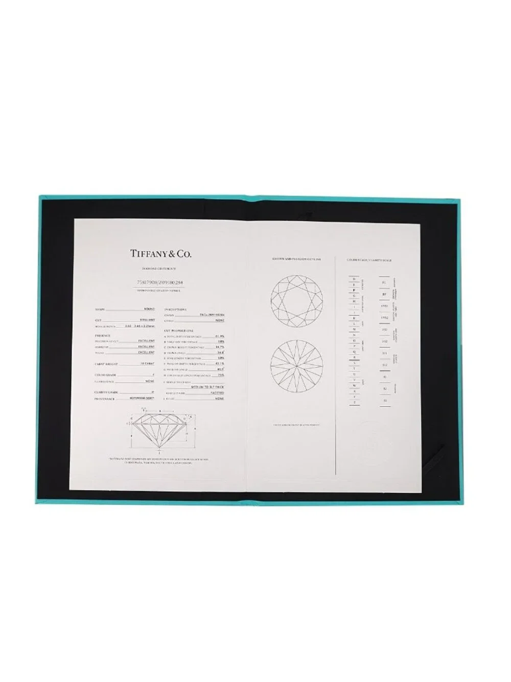 Tiffany & Co Harmony Ring Diamond IF Pt Platinum